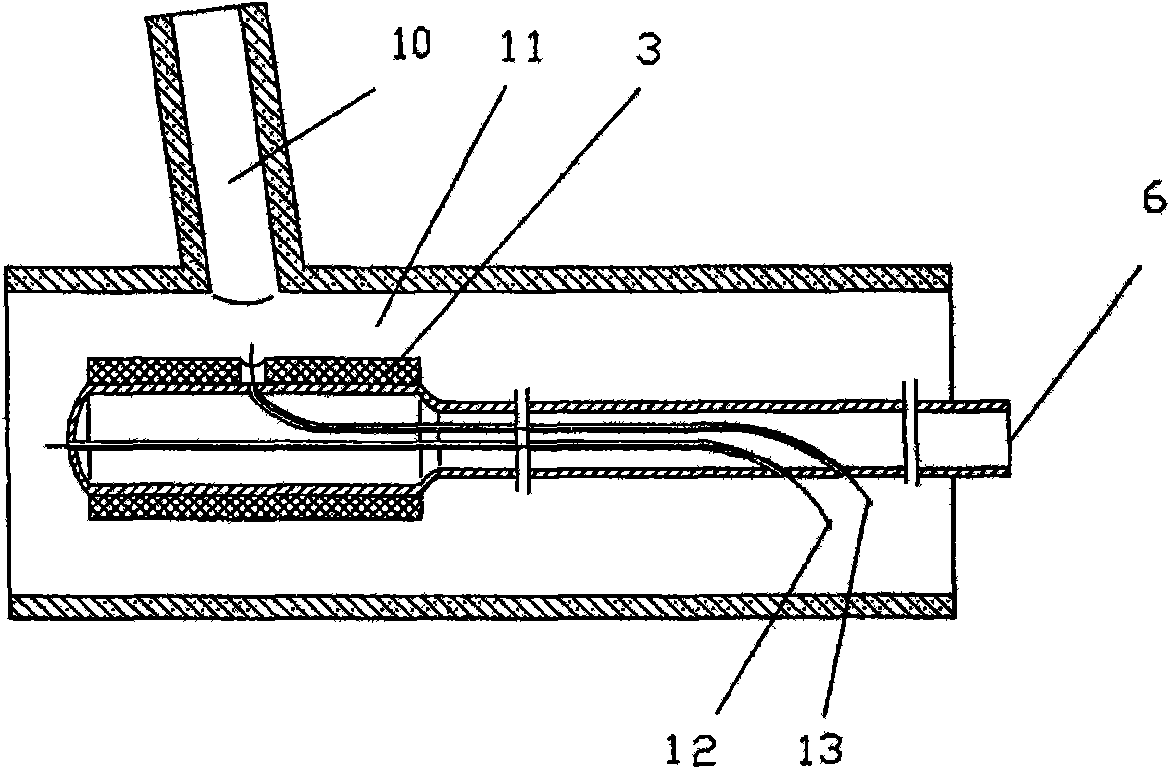 Balloon expandable stent with side-hole channel
