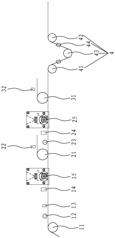 Absorbent paper macromolecule positioning and spreading process