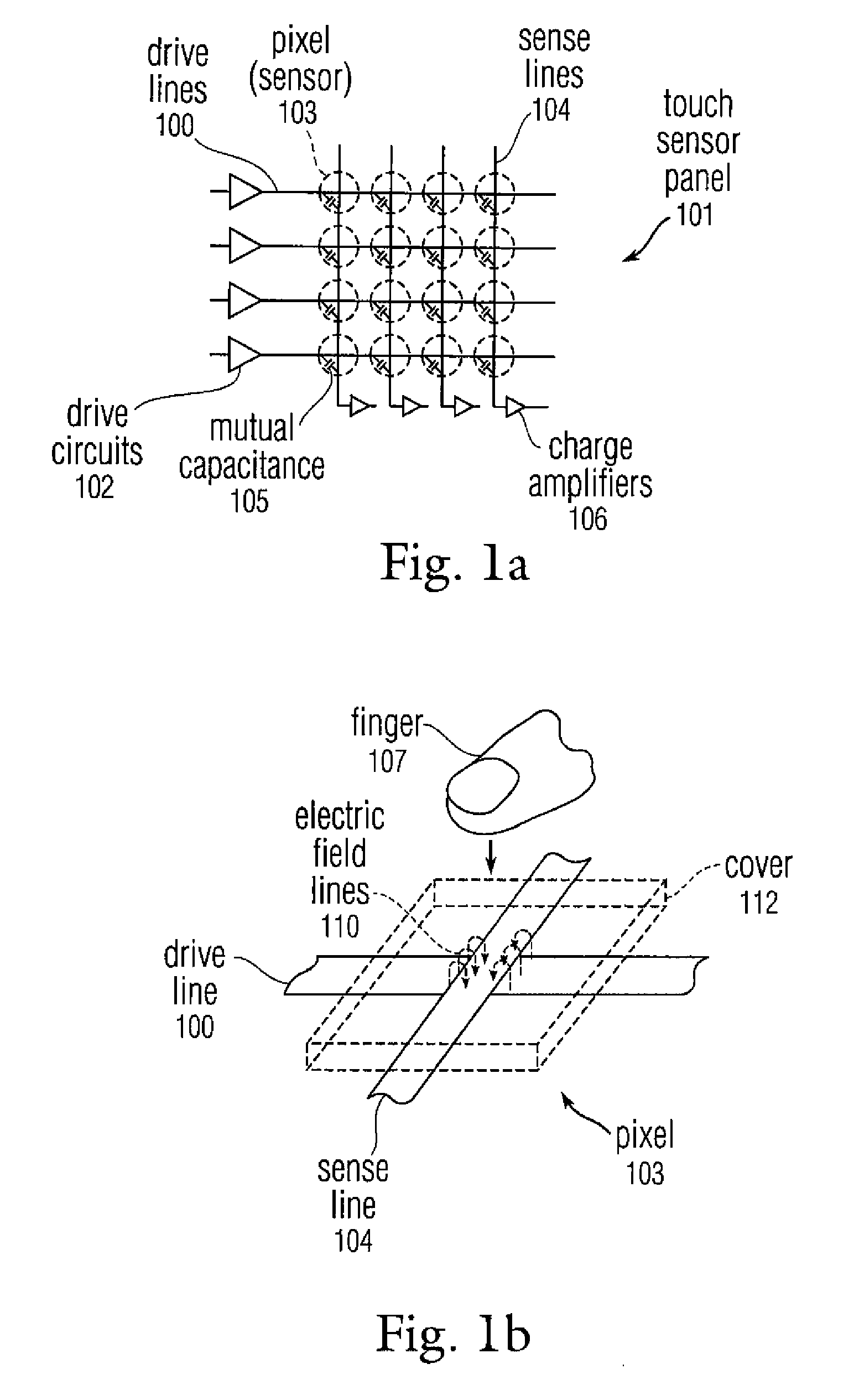 Negative pixel compensation