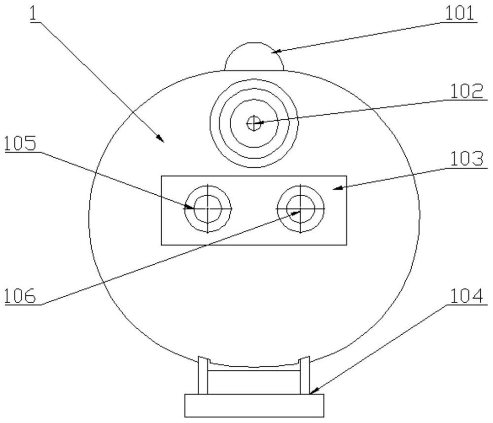 A bionic humanoid underwater detection device