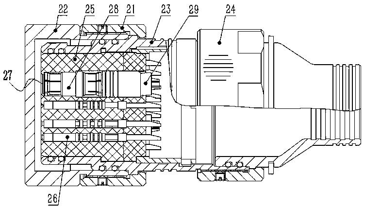 Connector and contact component thereof