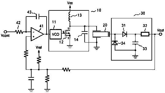 High-voltage power supply device