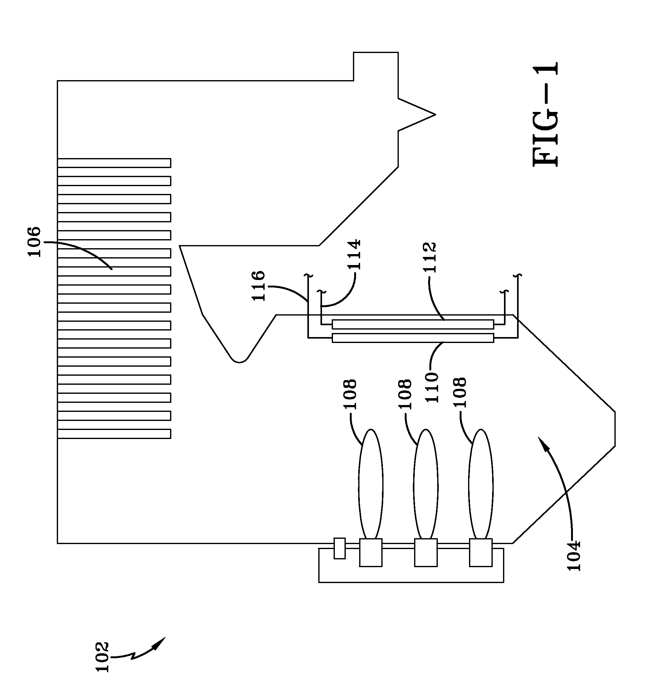 Oxy/fuel combustion system having combined convective section and radiant section