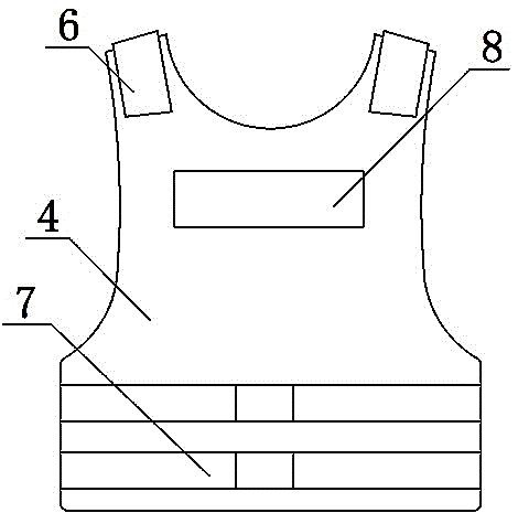 Anti-stab uniform for police and production method thereof