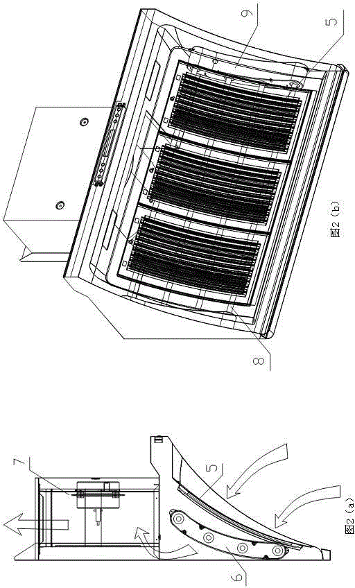 Optical quantum generator for oil removing and extraction range hood and preparation method thereof