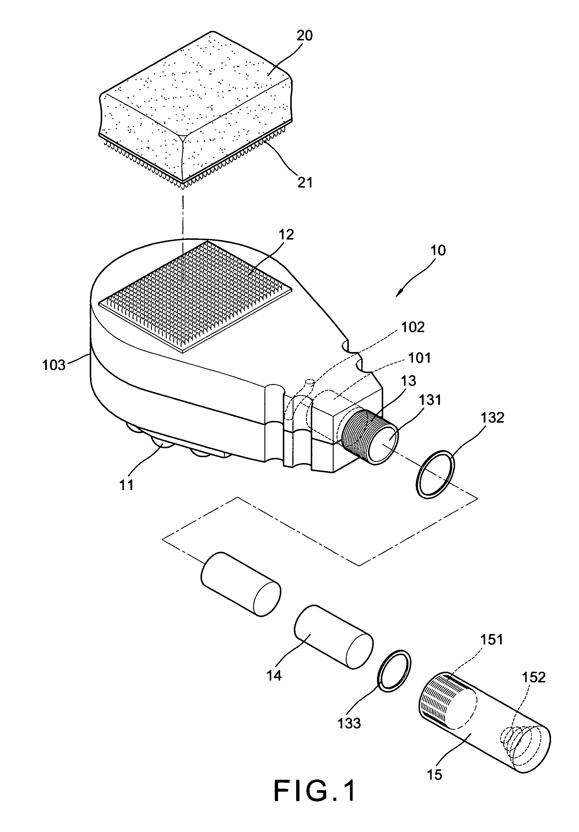 Dual-functional massage bar used in bath