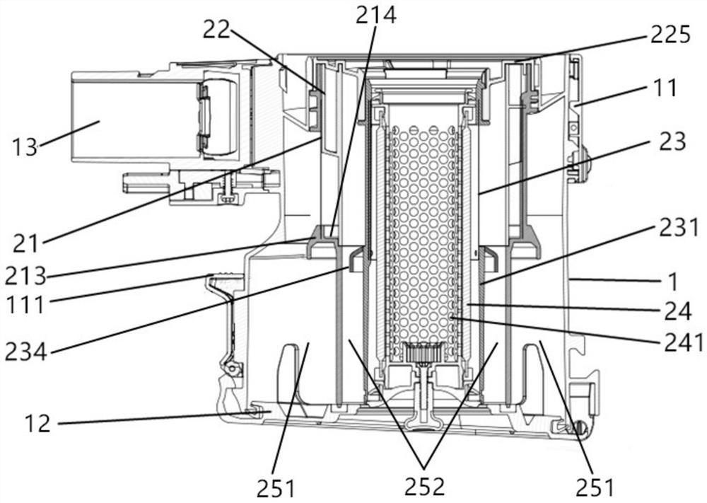 Cyclone filtering system and dust collector