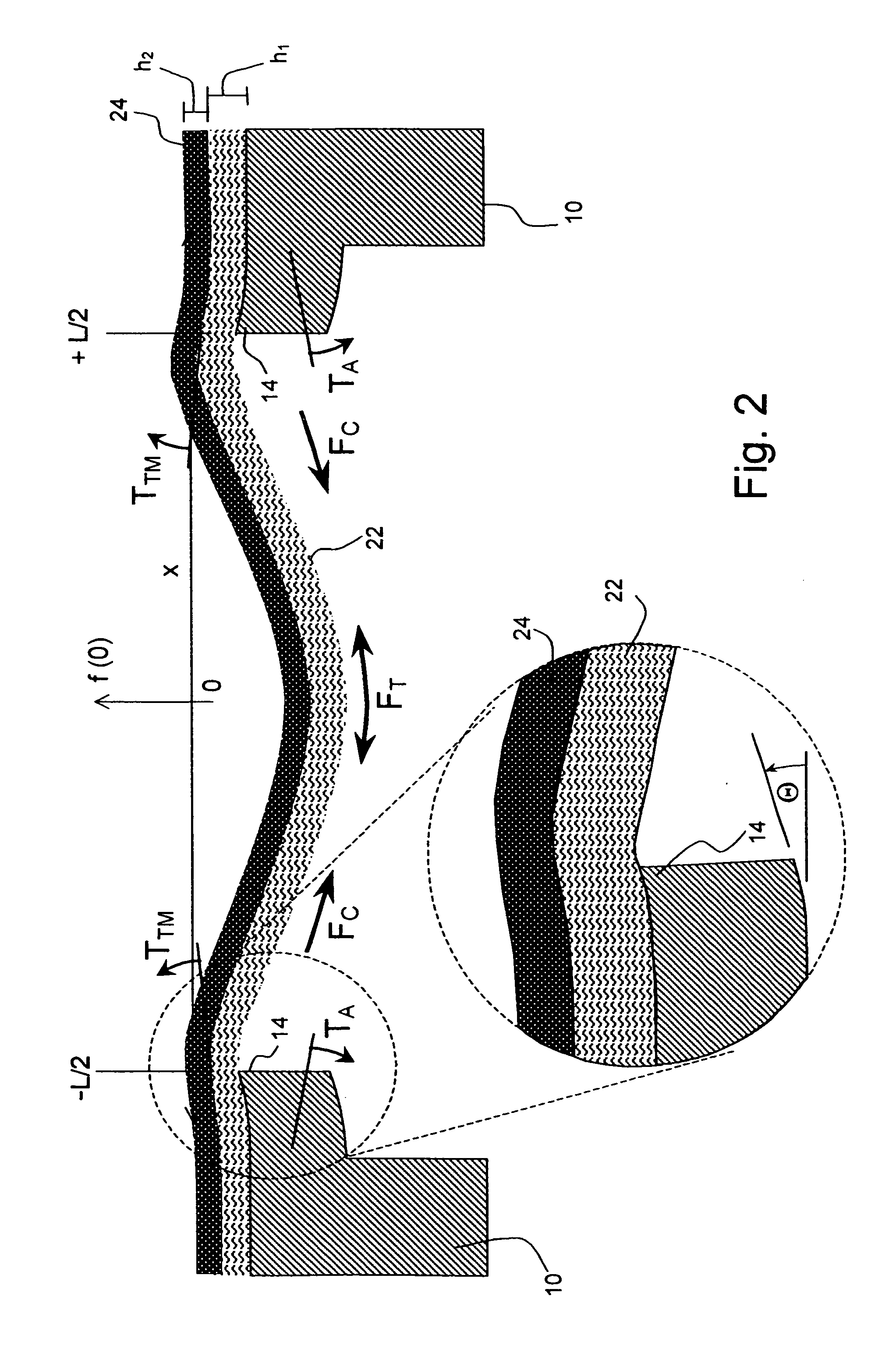 Snap-through thermal actuator