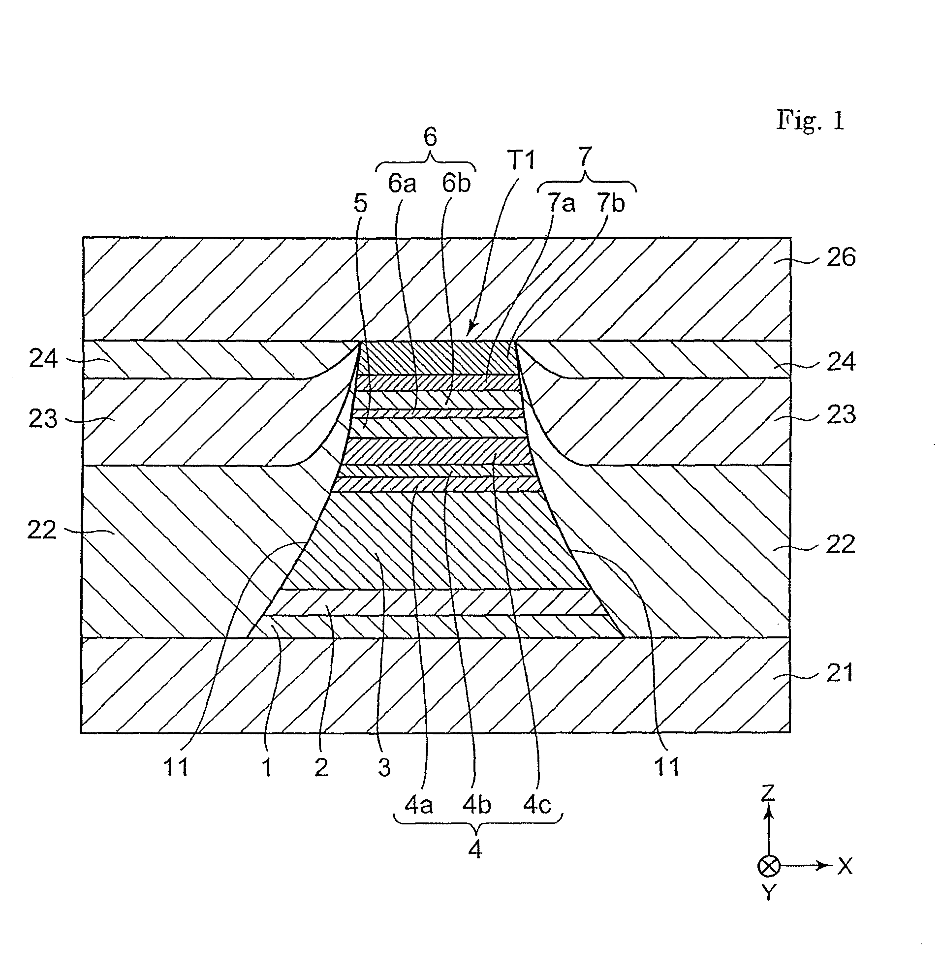 Tunneling magnetic sensing element and method for manufacturing the same