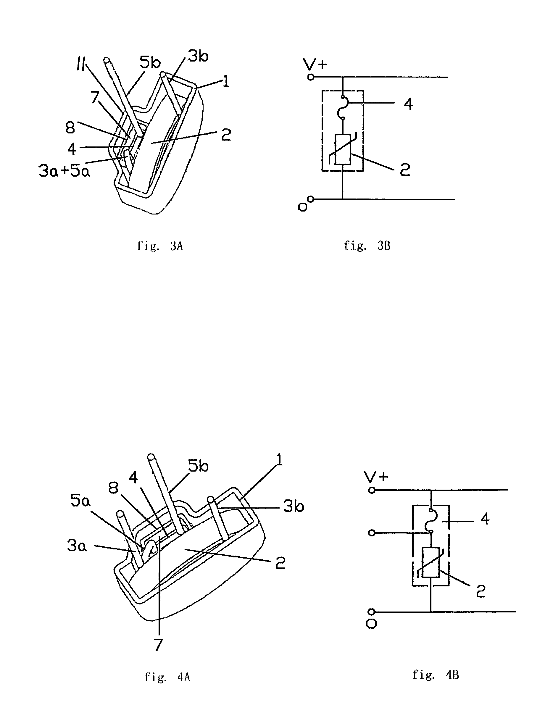 Metal oxide varistor with built-in alloy-type thermal fuse