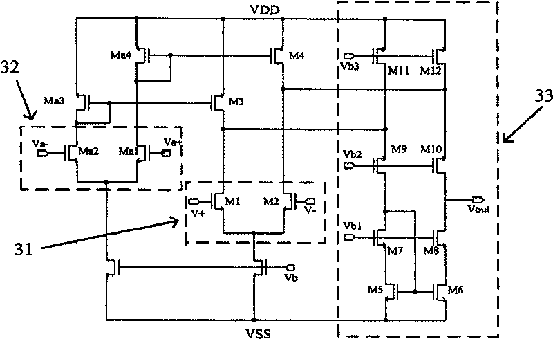 High-precision amplifying circuit especially for ion sensitive field effect sensor