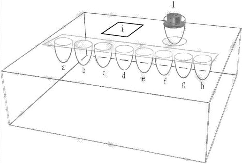 Device for measuring bacterial content in liquid sample
