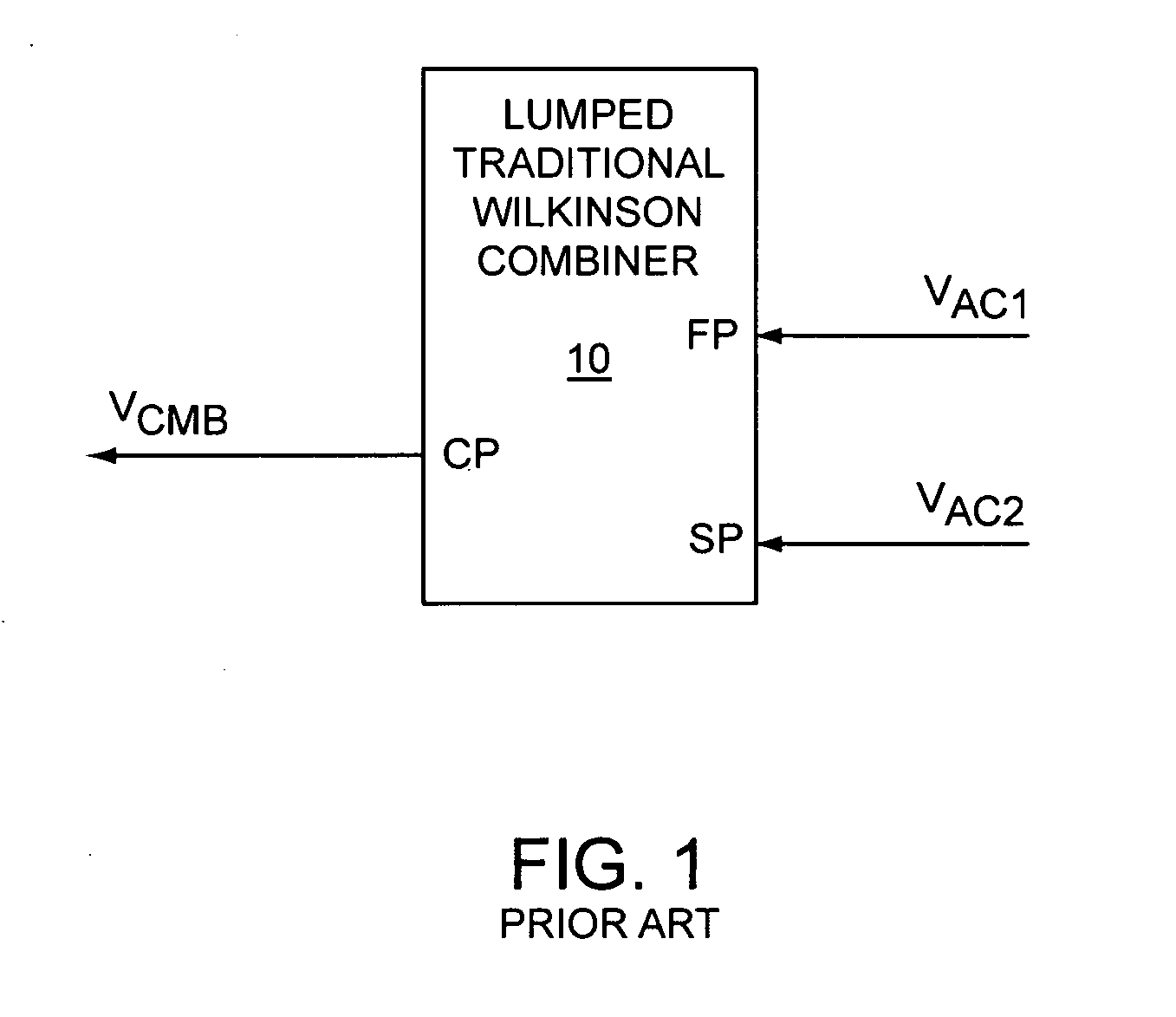 Lumped cross-coupled wilkinson circuit