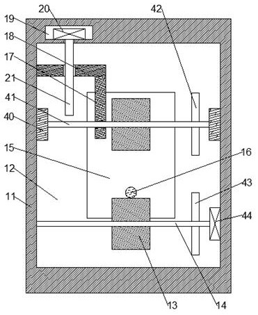 Device capable of orderly bending and cutting reinforcing steel bars