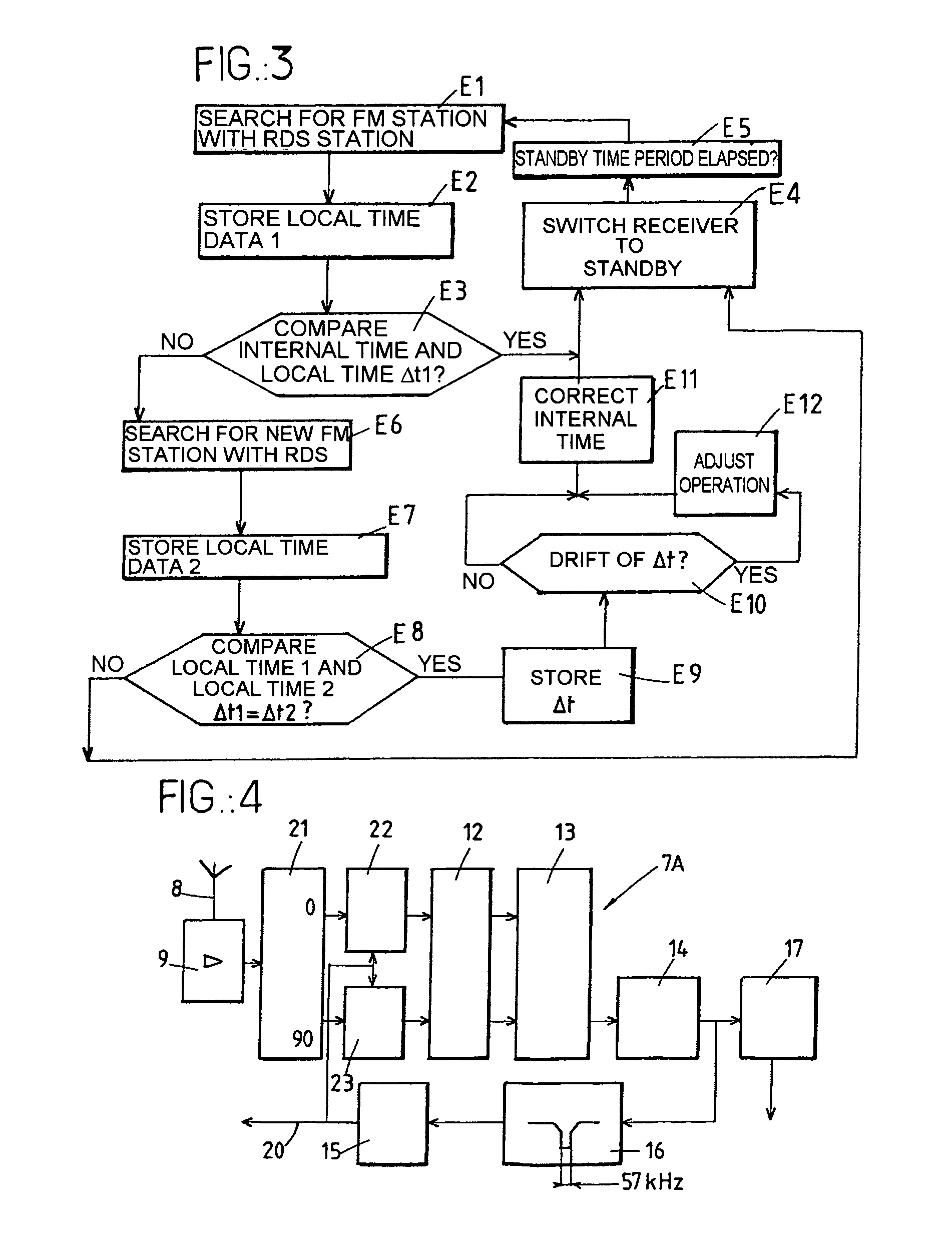 Timekeeper with automatic time setting and time setting method for same
