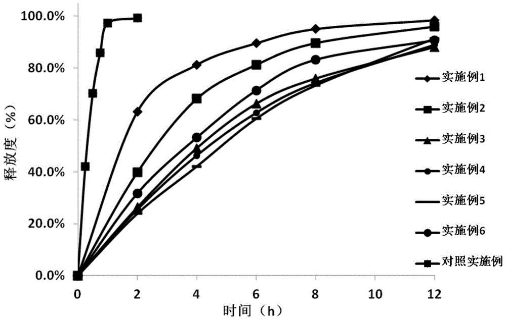Sodium prasterone sulfate sustained-release tablet and preparation method thereof