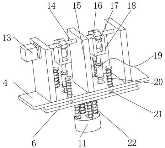 Assembling device for built-in motor of electric motorcycle