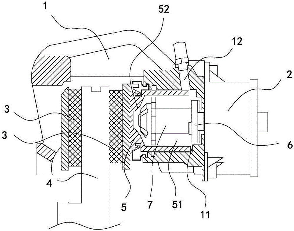 Driving assembly for parking braking calipers and manufacturing method for manufacturing driving assembly