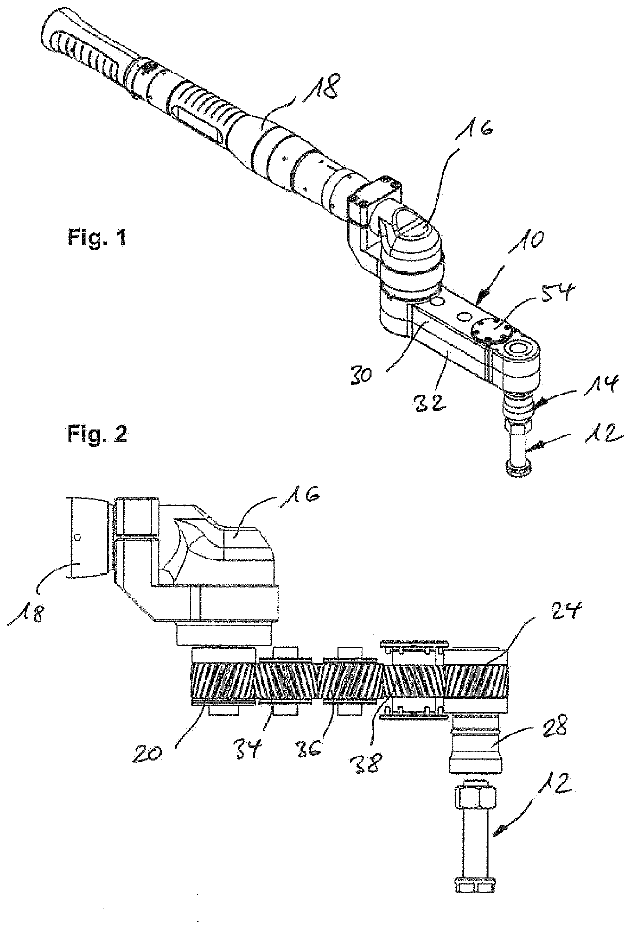 Screw device and hand-held screw system