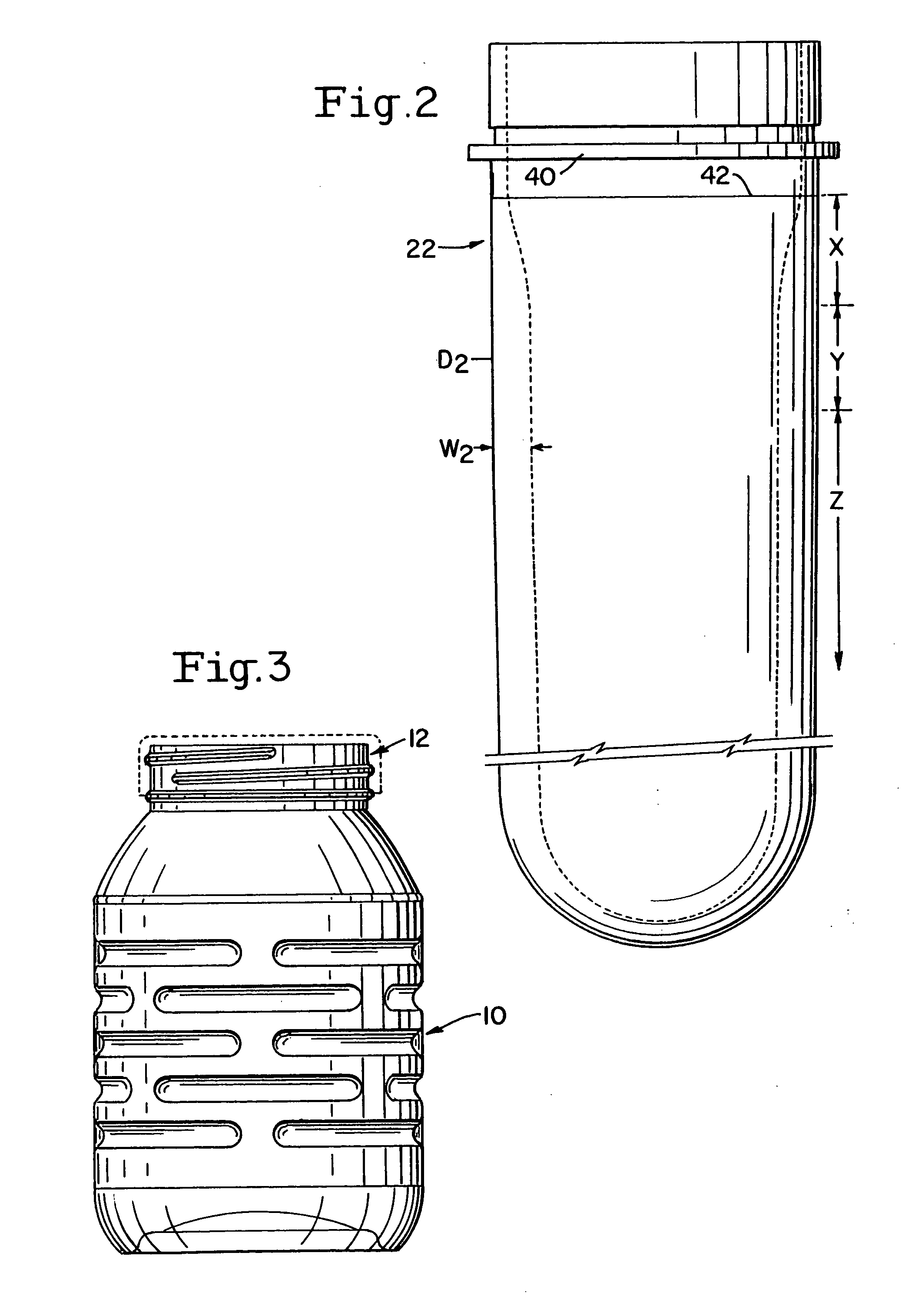 Blow molded wide mouth pet container and method of manufacture