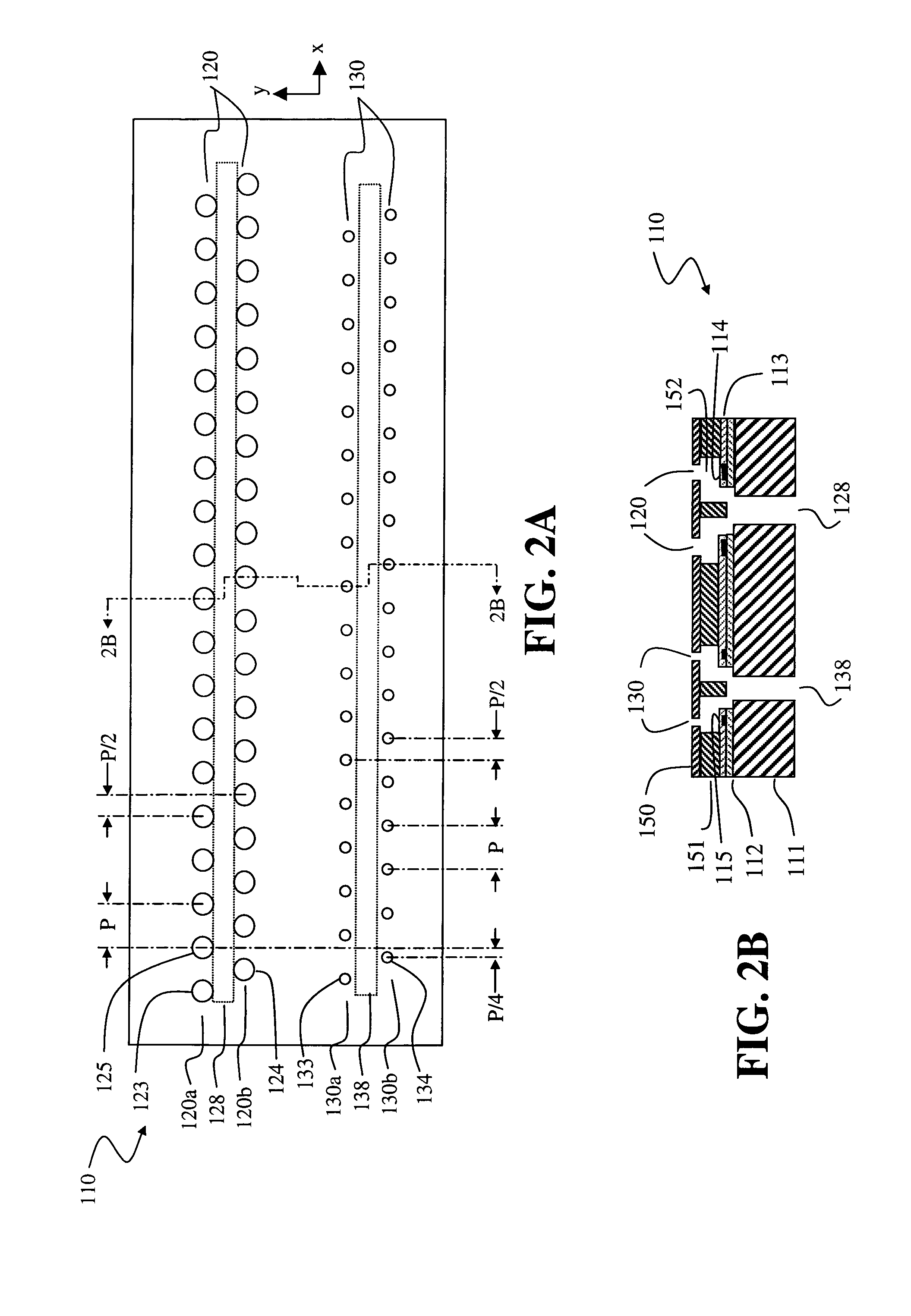 Fluid ejection device nozzle array configuration
