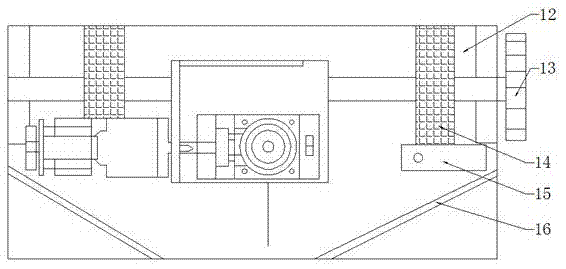 Latex stirring device of CT carton packer