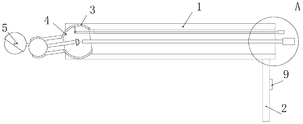 An adjustable serration device for spinal endoscopic intervertebral disc resection