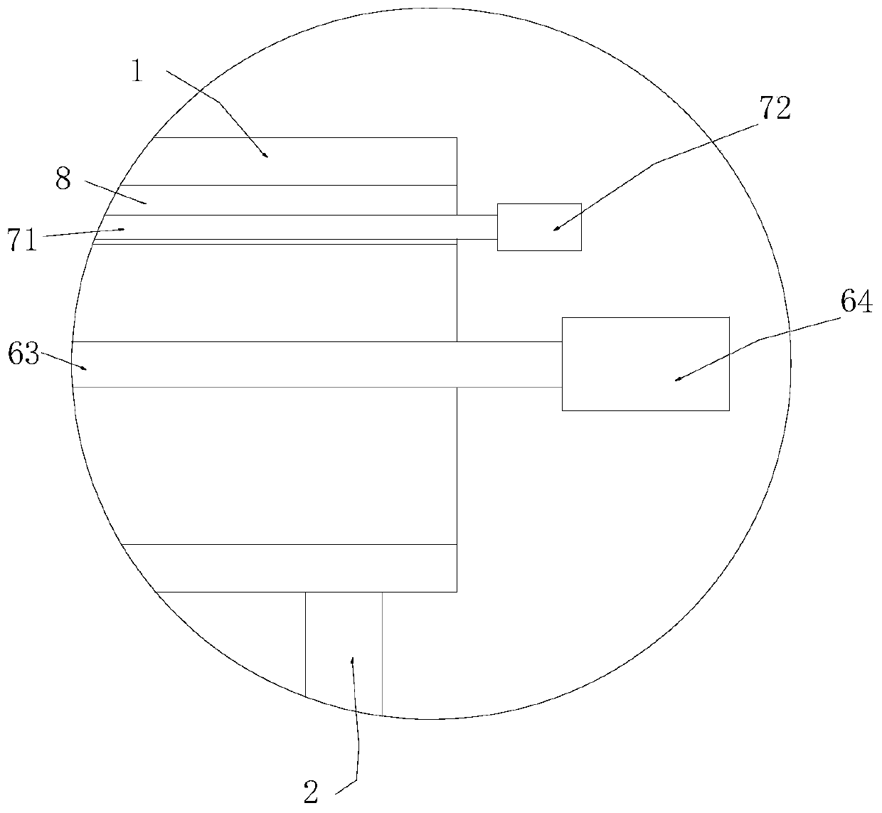 An adjustable serration device for spinal endoscopic intervertebral disc resection