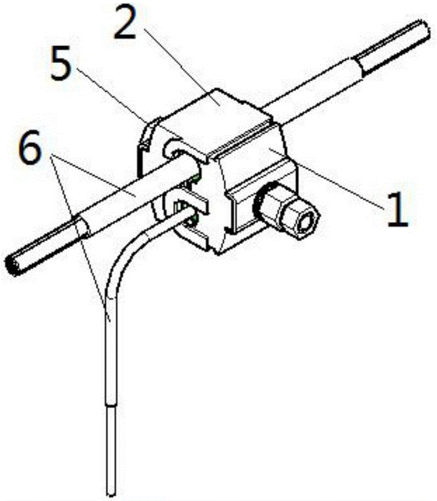 Puncture wire clamp