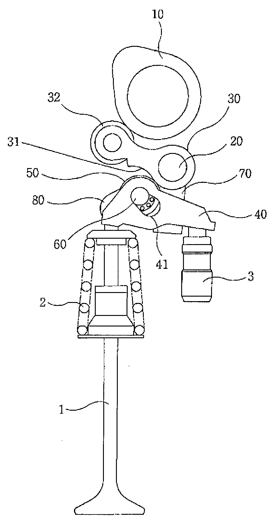 Continuously Variable Valve Lift System for Engine