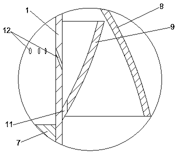 Gas production device and anti-settling airbag with gas production device for water-falling object