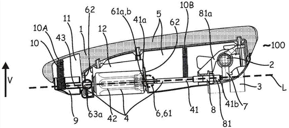 Arm rest arrangement for a seat, in particular for a vehicle seat