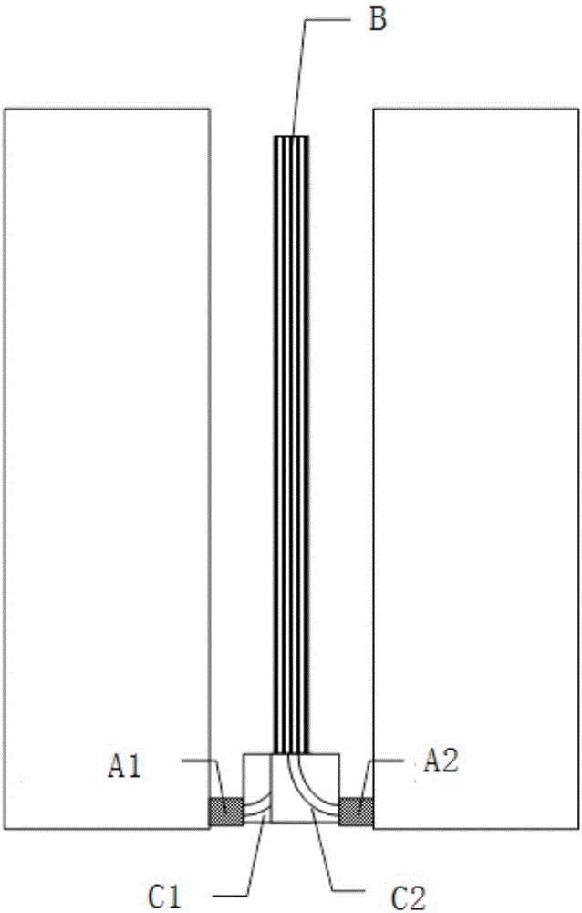 Interface of optical backboard