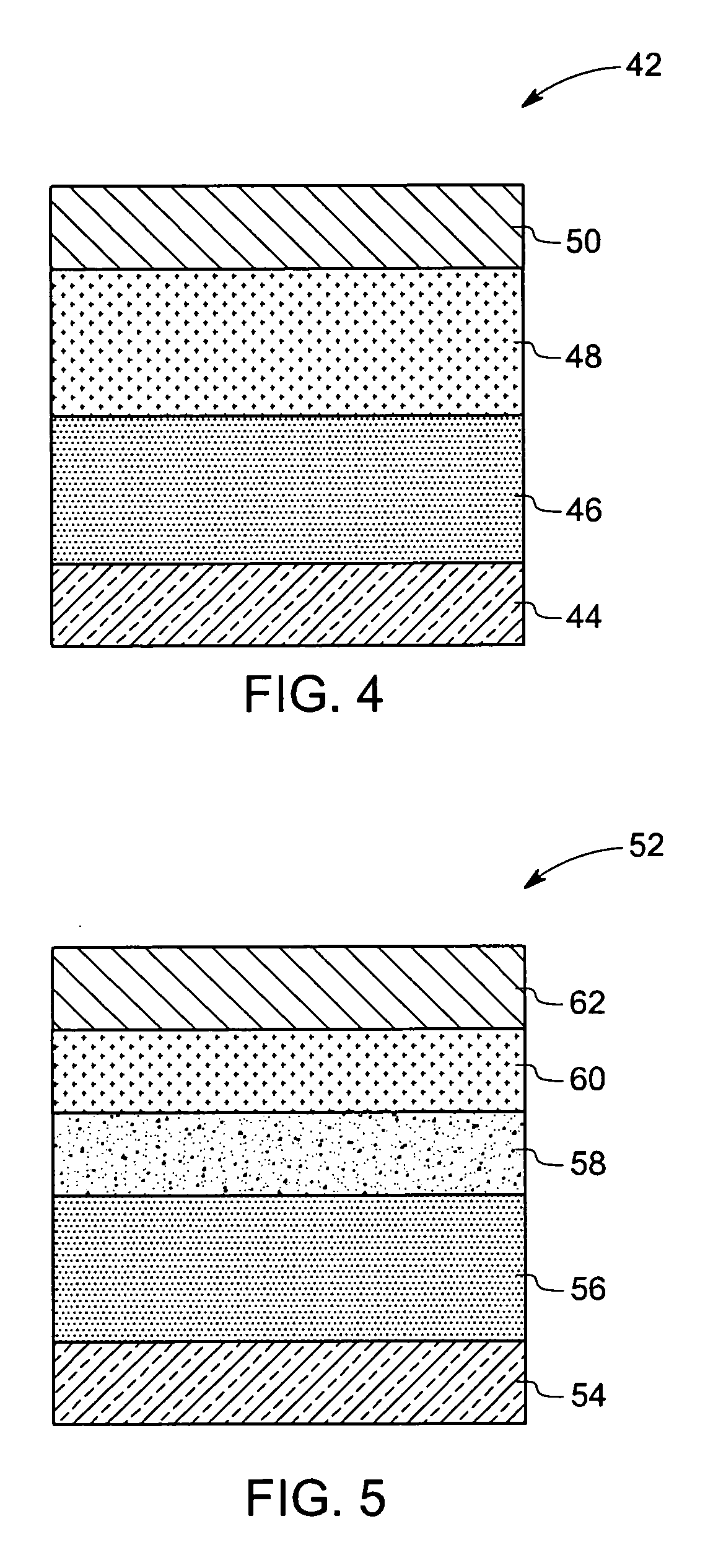 Organic light emitting devices having latent activated layers and methods of fabricating the same