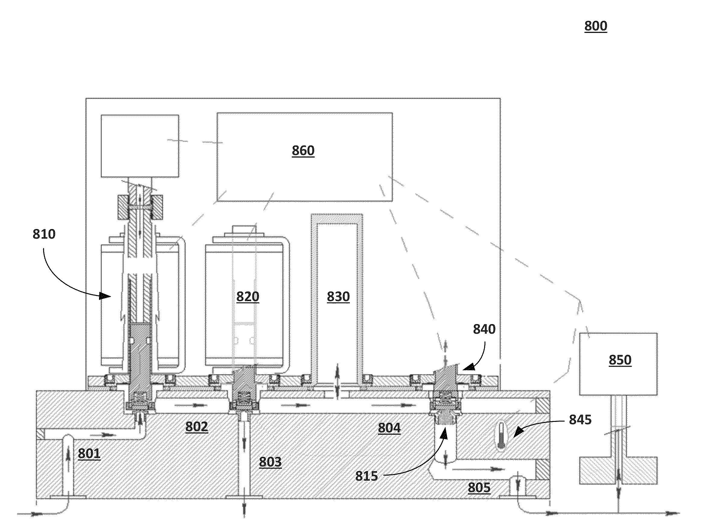 Gas delivery system for outputting fast square waves of process gas during semiconductor processing