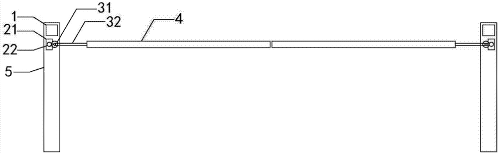 Smart sidewalk partition fence and control method thereof