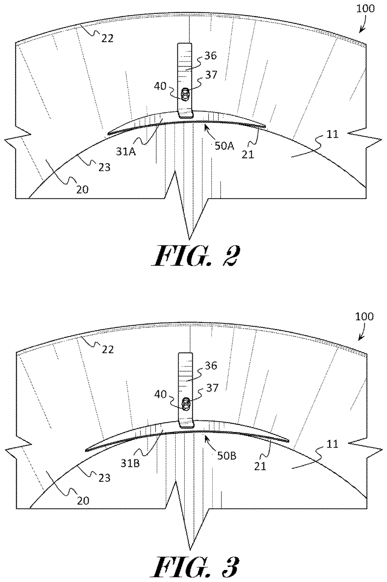 Pan for separating granular material