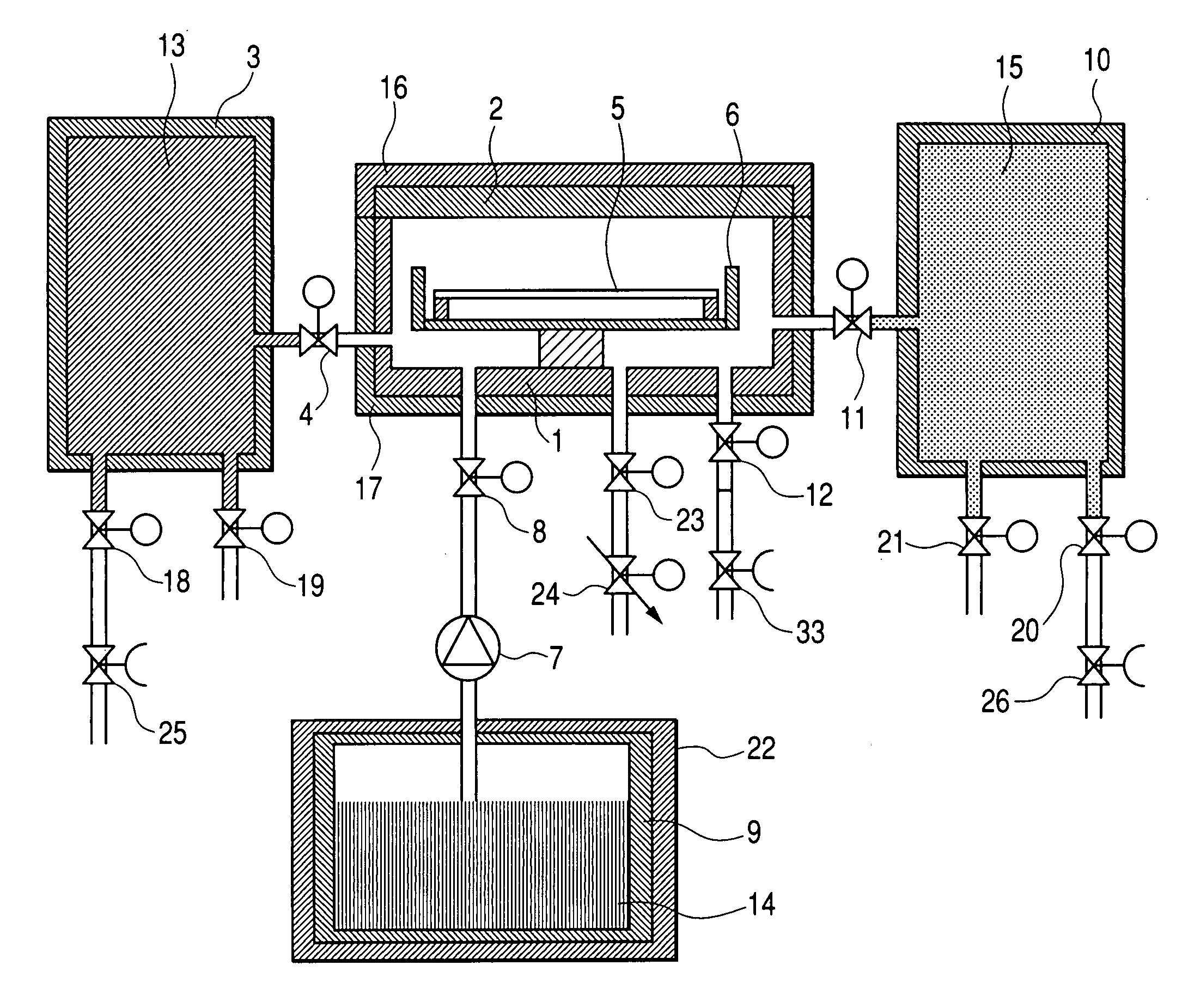 Method of developing a resist film and a resist development processor