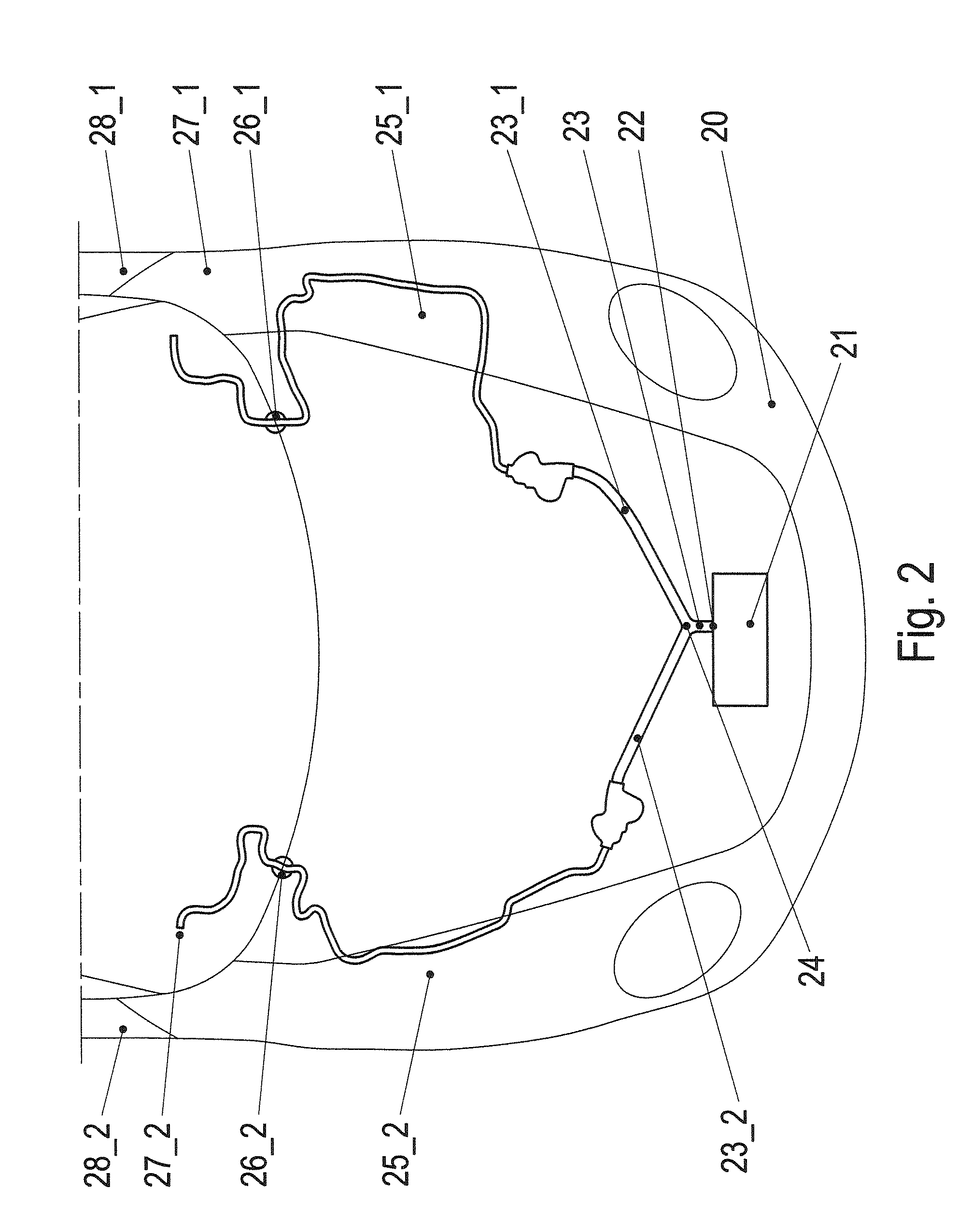 Method and device for generating noise in the vehicle interior and vehicle exterior of a motor vehicle