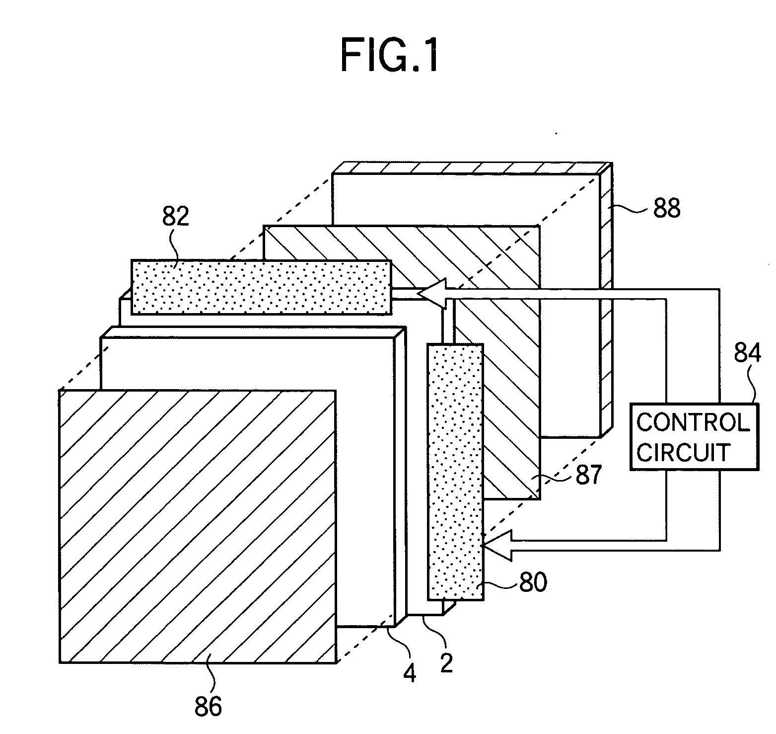 Substrate for liquid crystal display device, liquid crystal display device having same, and driving method of liquid crystal display device
