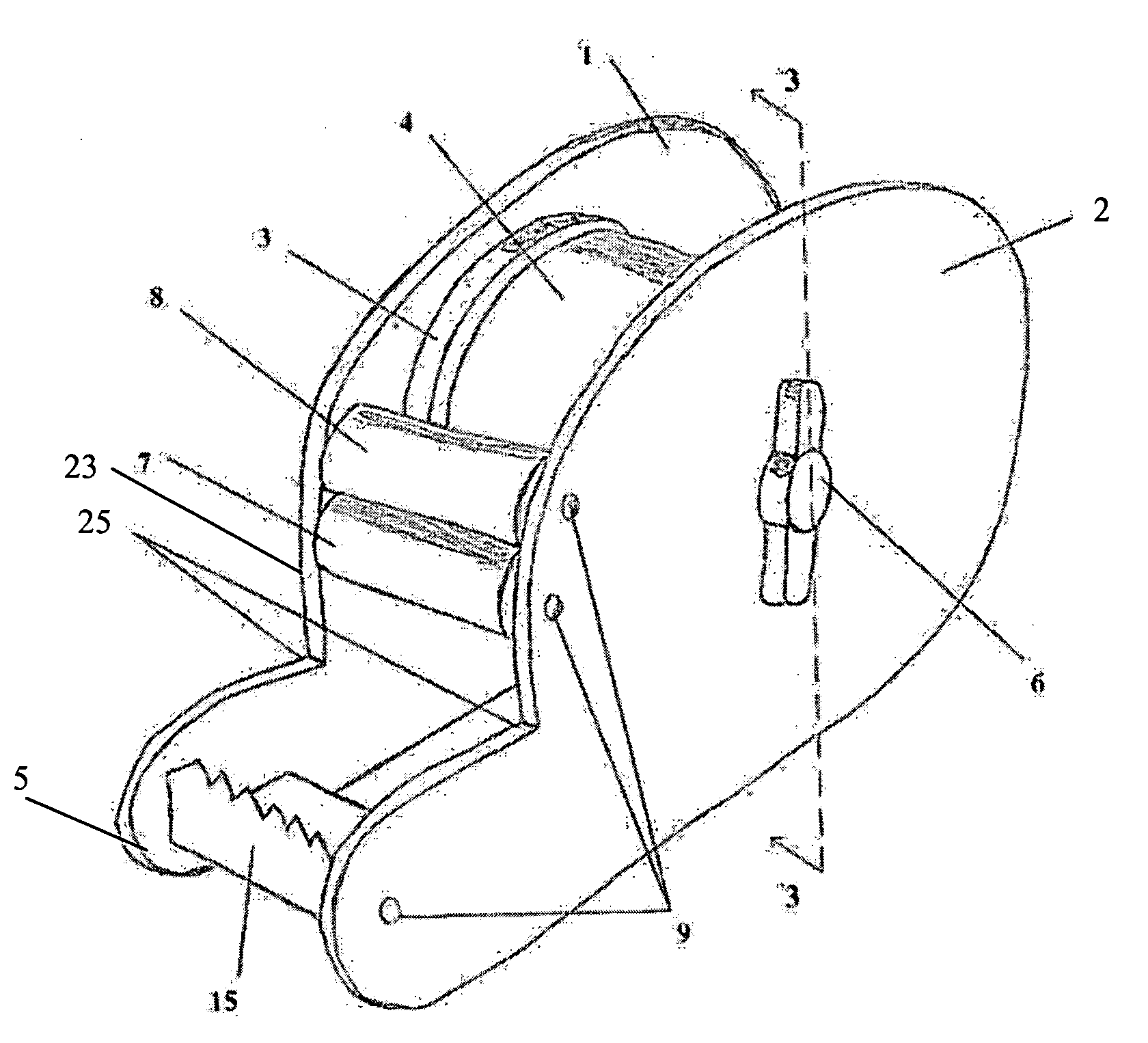 Dispenser for self-sticking tape and method of use