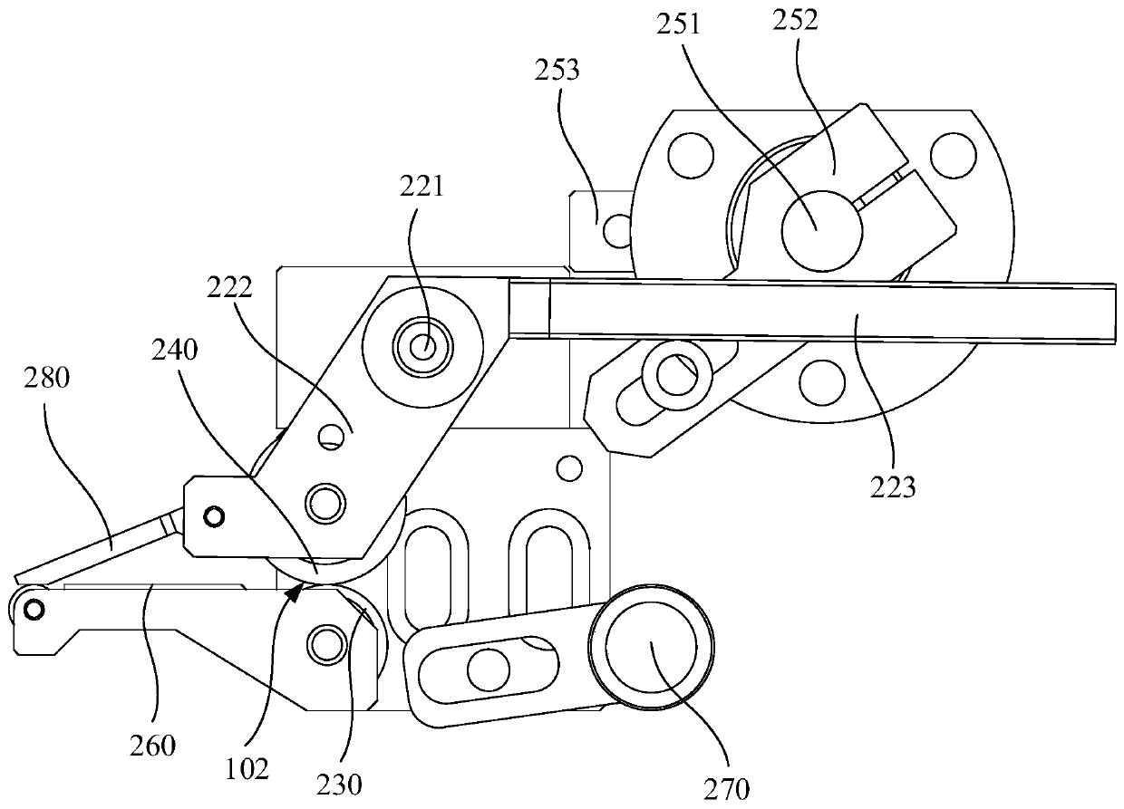 Clamping mechanism and feeding device