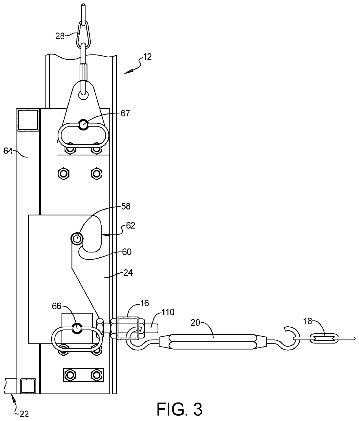 Mechanical hunting tree stand lift