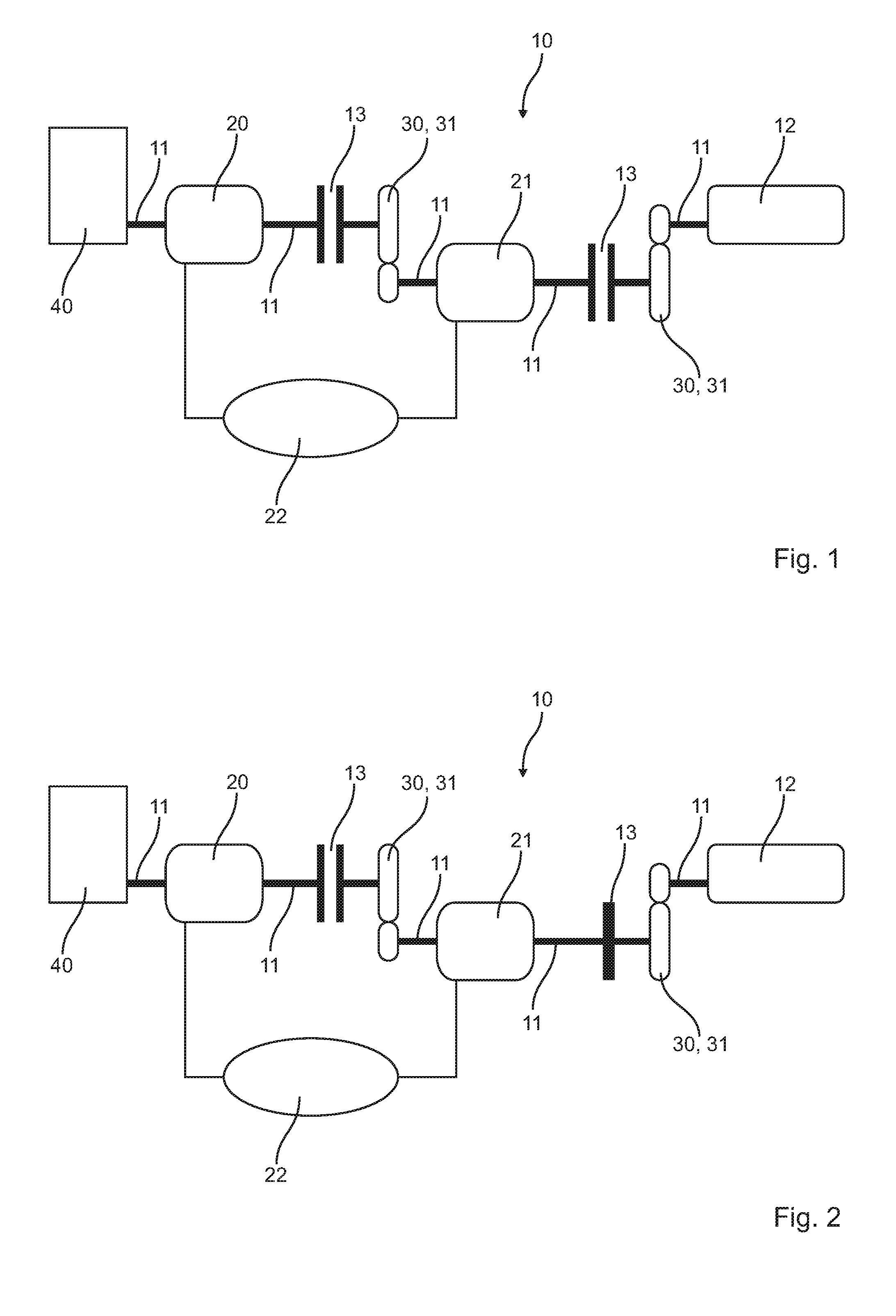 Compressor system for a combustion engine and combustion engine