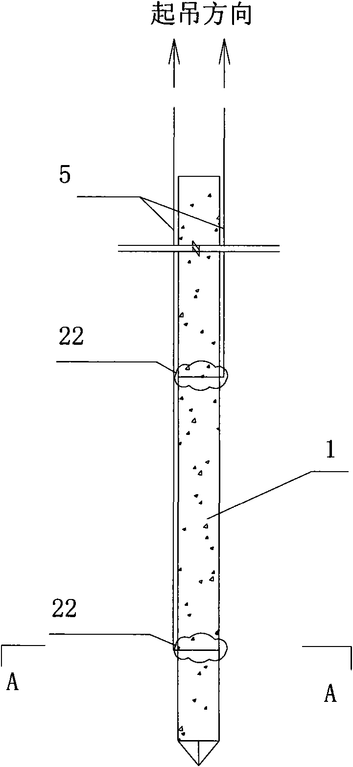 Pulling-out method of underground piles by sleeving, vibrating and punching