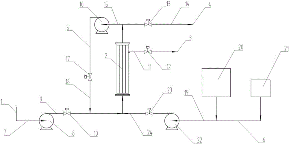 Filtering and purifying device for inferior solid-containing oil product and use method thereof