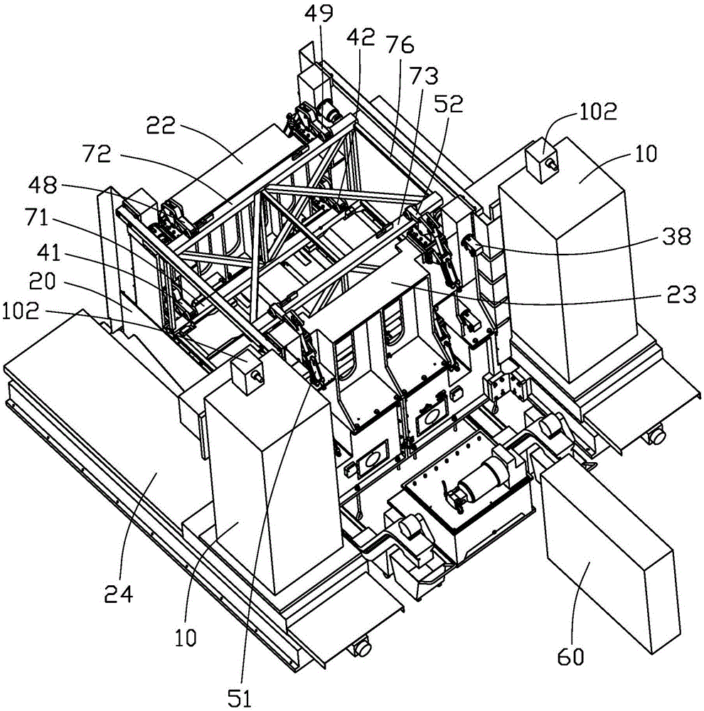 Tower crane standard section processing device and processing method