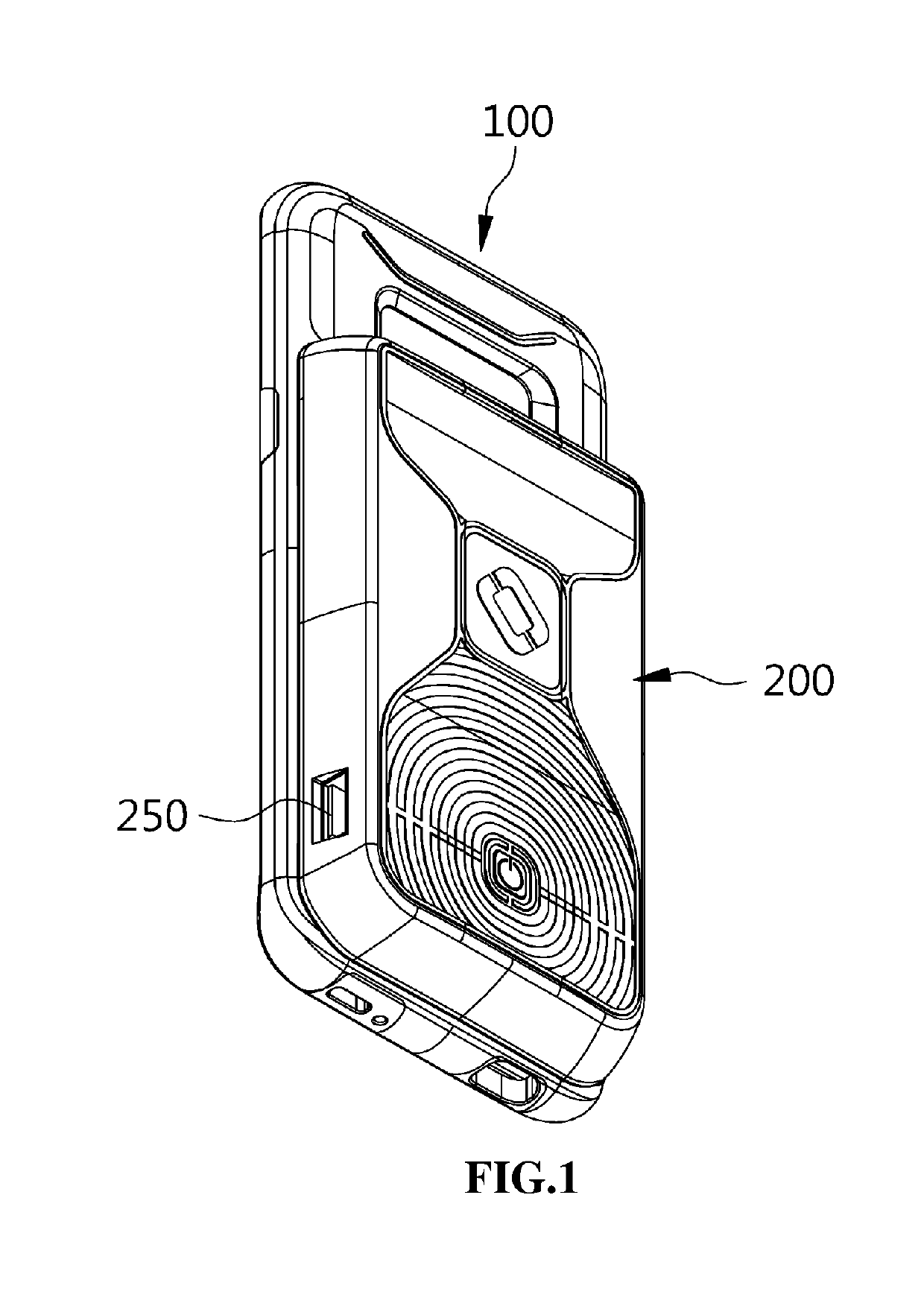 Casing-type Charging module for mobile device