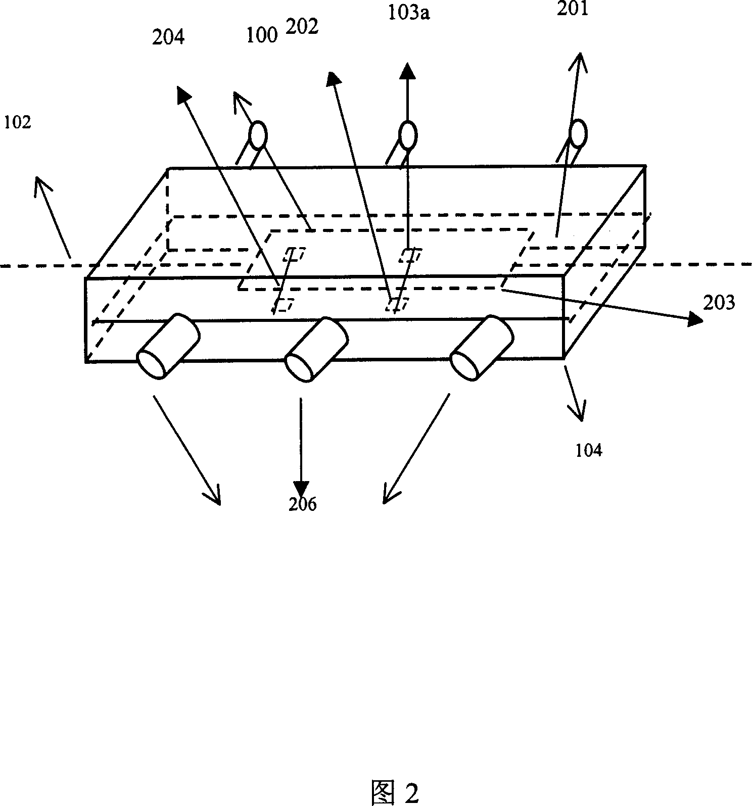 Package structure and method for thermo-optical switch array/modulator