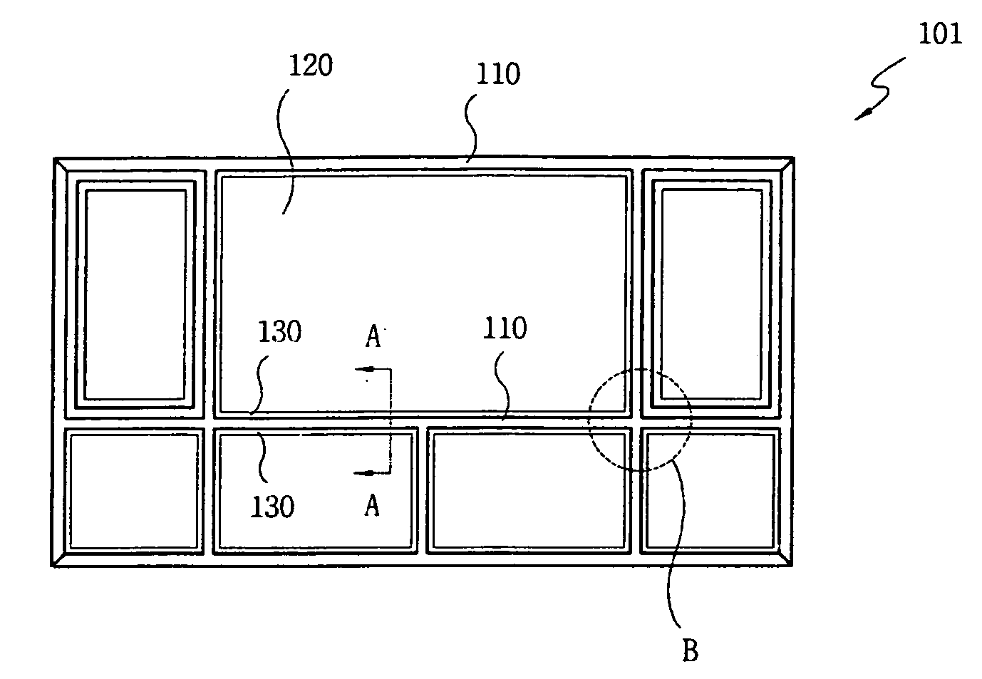 Window having means for treating water generated by dew condensation